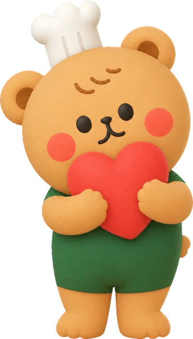 พี่หมี Toast Friend ถือหัวใจทักทายสมาชิก